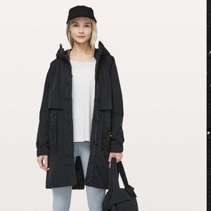 Lululemon Graced with Lace Long Jacket sz10